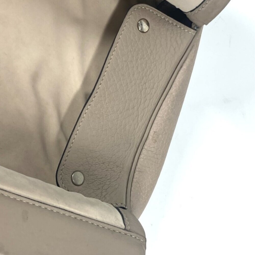 HERMES Equi Pouch Flap Clutch bag Leather Gurege Based - Picture 4 of 16